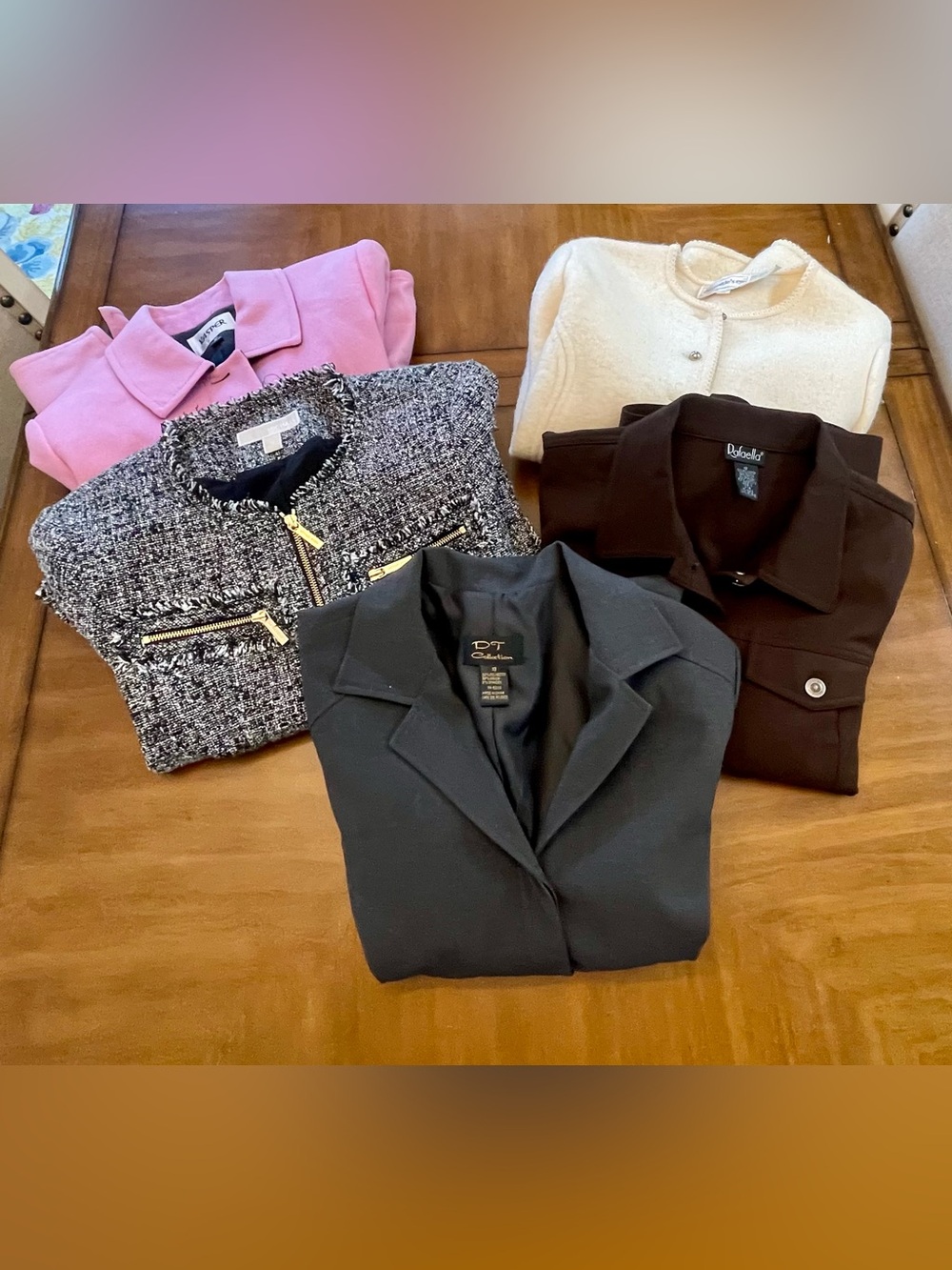 Collection of 5 Stunning Women's Tailored Jackets